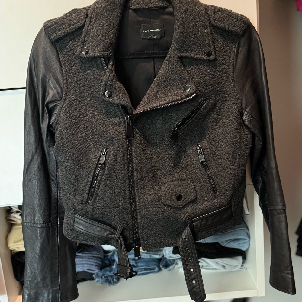 Club Monaco Moto Jacket